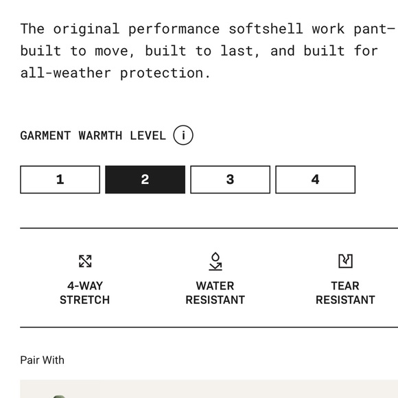 Truewerk T2 Werkpant - Picture 4 of 8